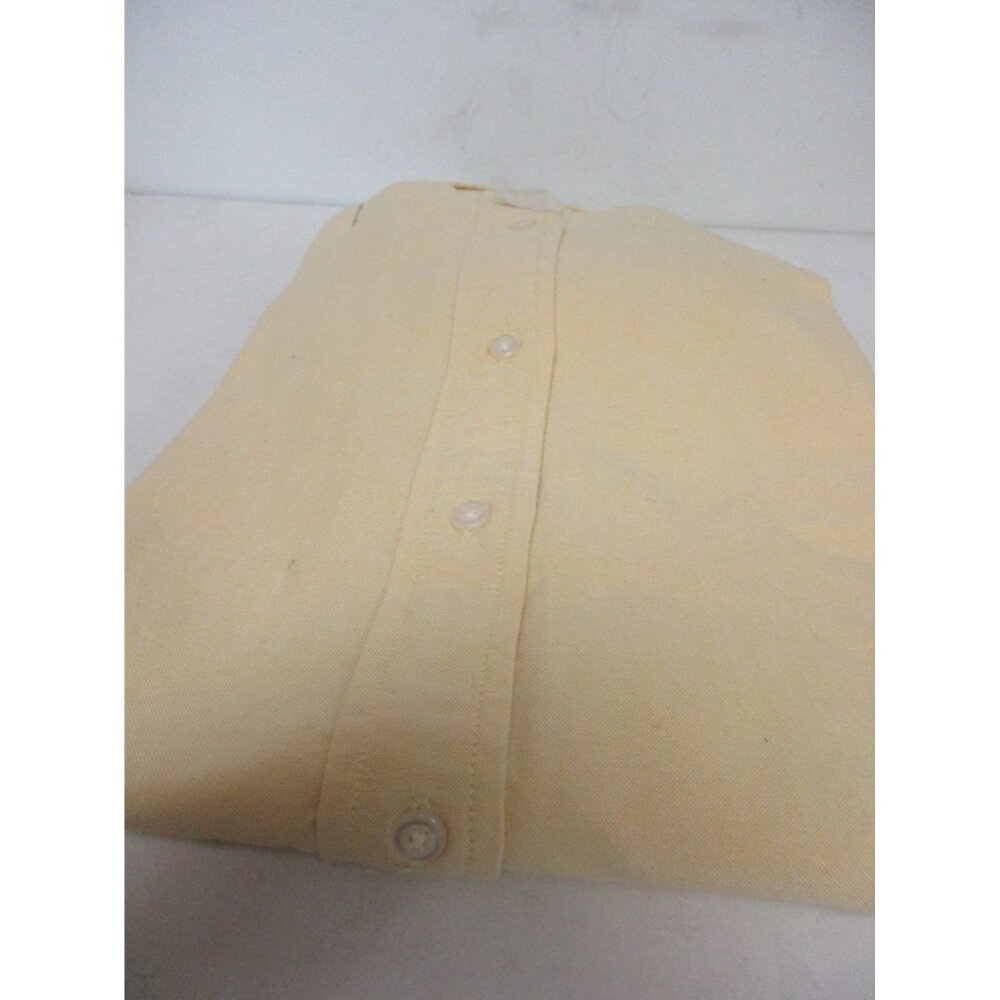 Men's Ralph Lauren Button Down Short Sleeve Shirt Yellow Size 18.5 New!!! - Picture 2 of 2